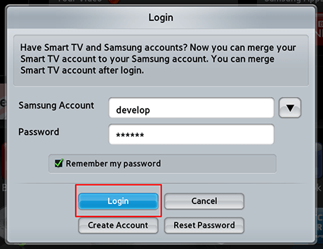 Samsung Smart TV - Вход под developer