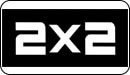 Логотип ТВ-канала 2x2