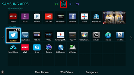 Samsung Smart TV - Apps в H-серии (2014 год)